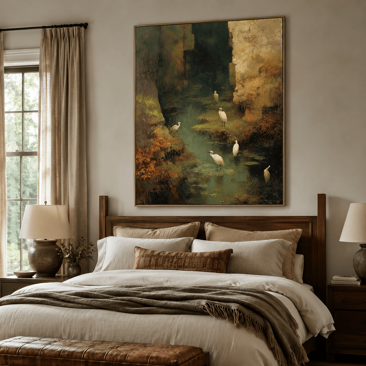Egrets Creek Art | Natural Serenity