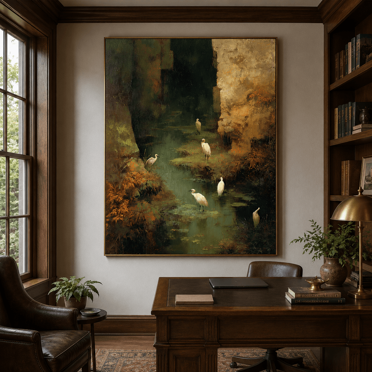 Egrets Creek Art | Natural Serenity