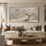 Textured Arbor Art | Tranquil Grace