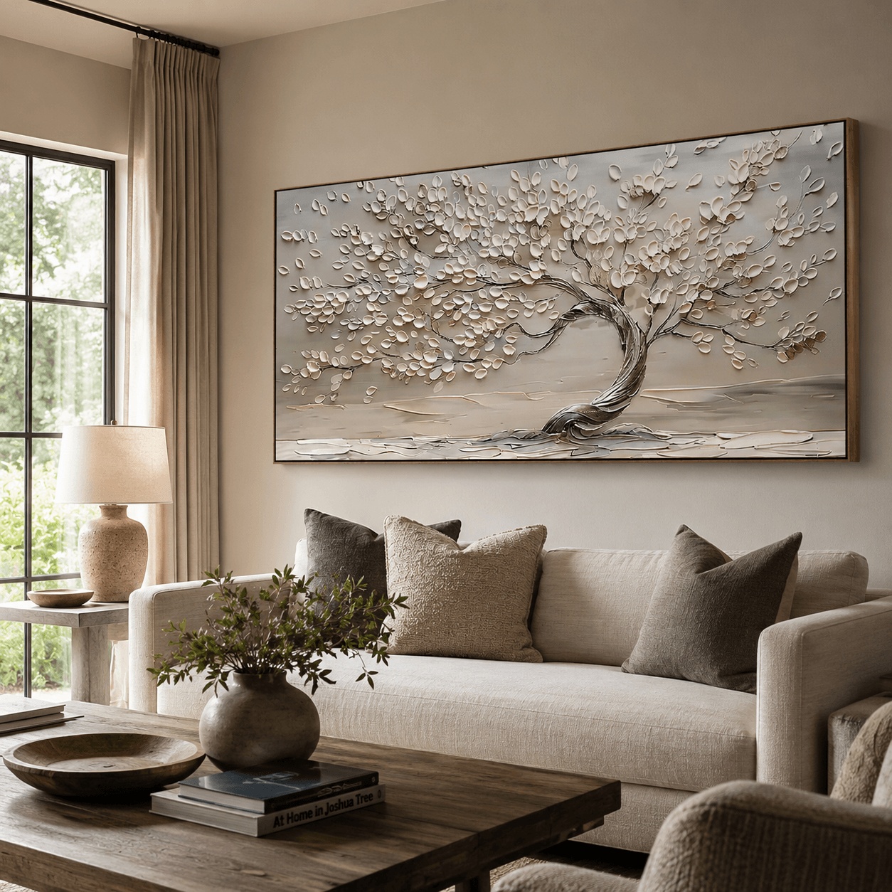 Textured Arbor Art | Tranquil Grace
