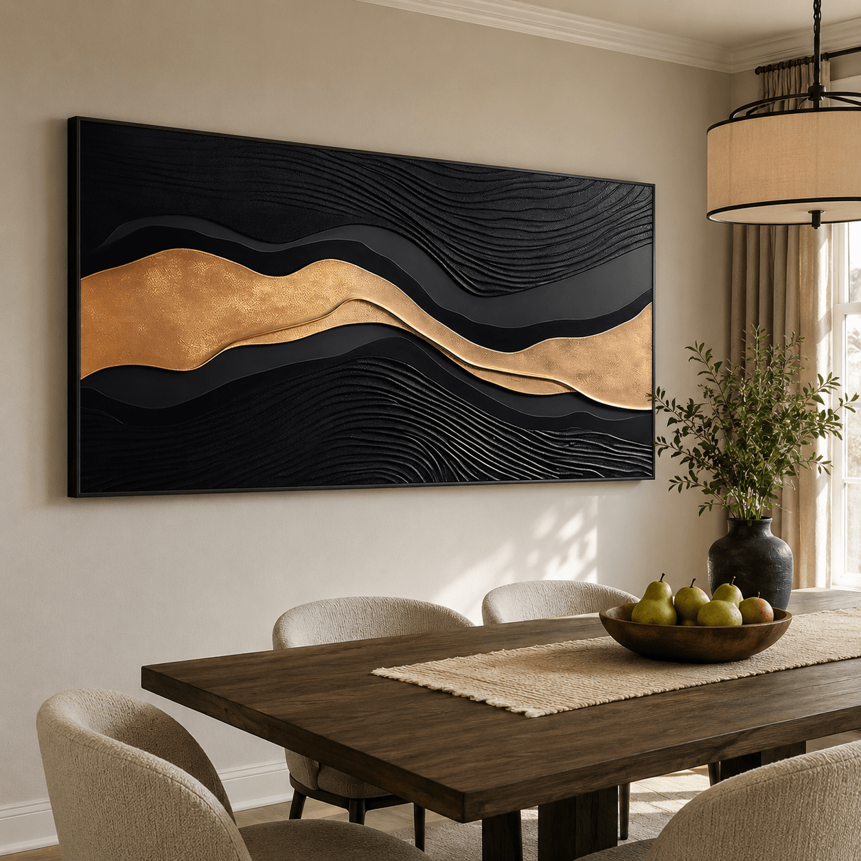 Textured Fluid Art | Luxurious Elegance