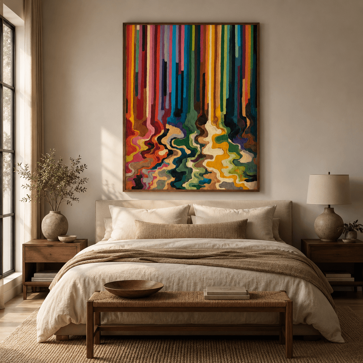 Colorful Flow Art | Vivid Depth