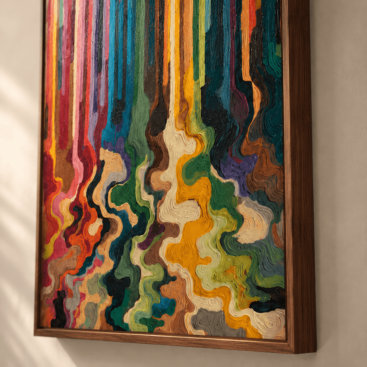 Colorful Flow Art | Vivid Depth
