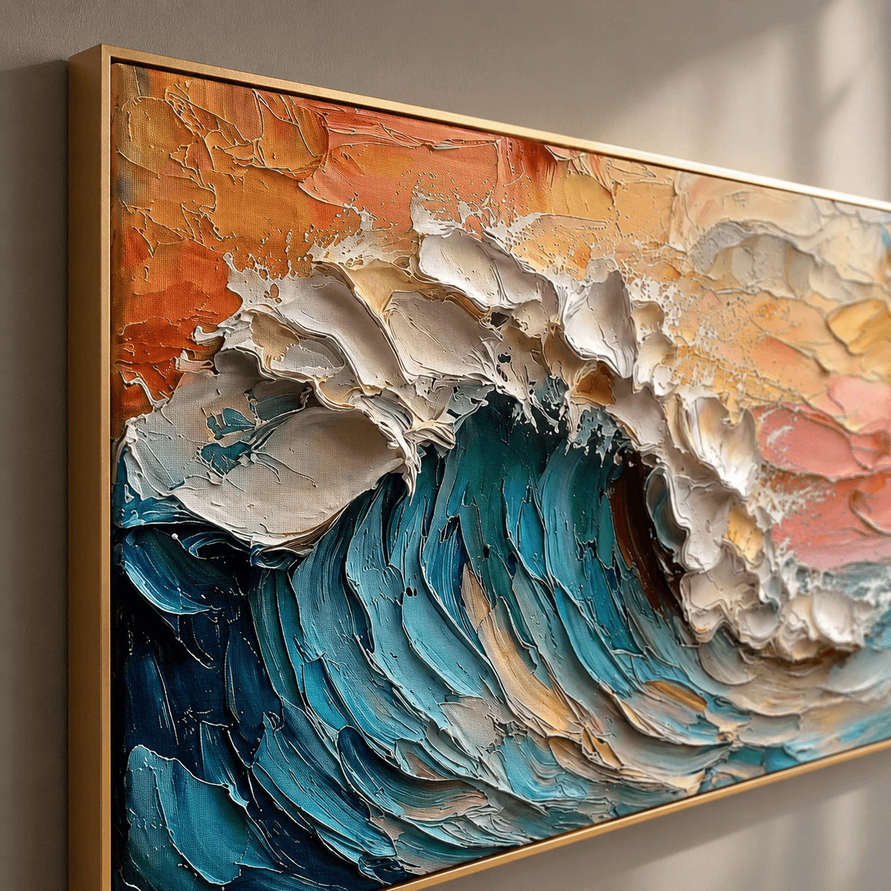 Neutrale geometrische Kunst | Strukturierte Eleganz