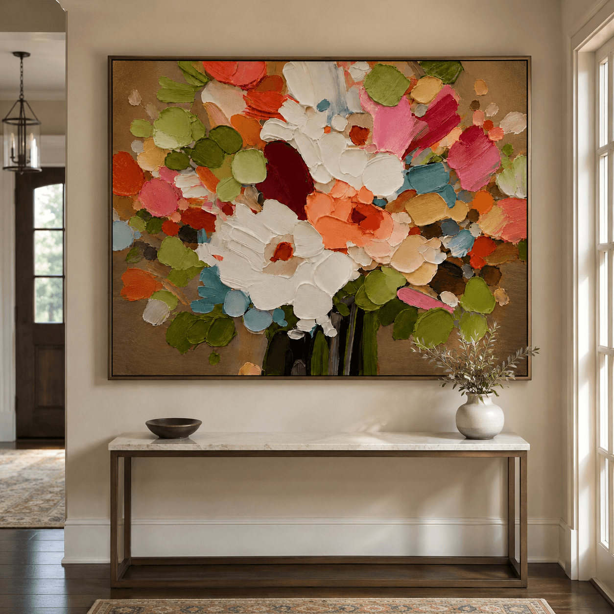 Impressionist Art | Thick Floral Brushstrokes