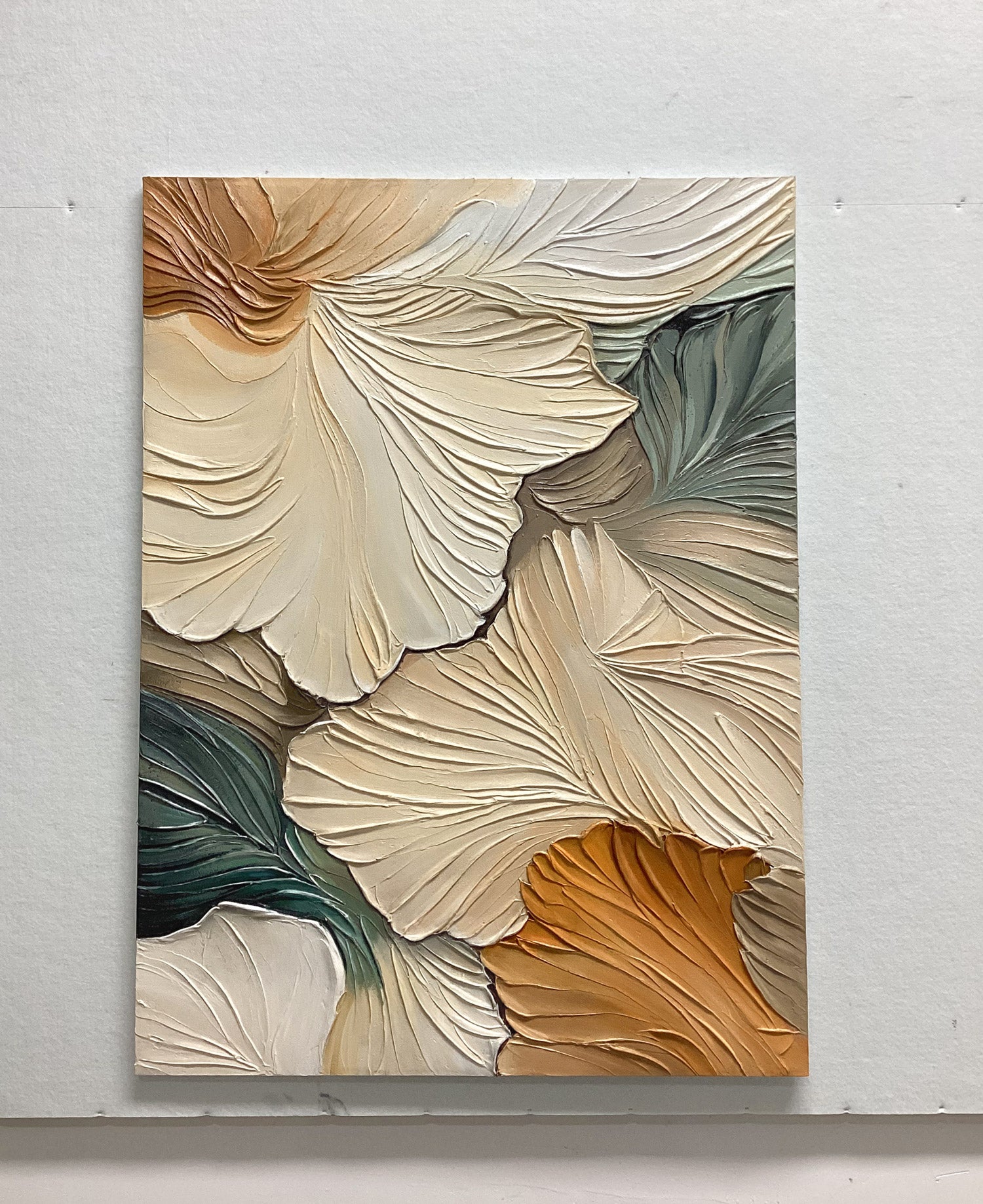 Textured Floral Art | Timeless Grace