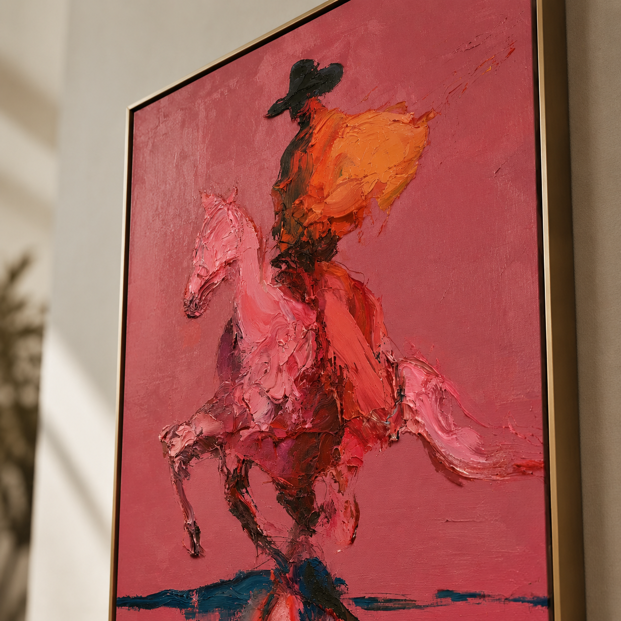 POP ART | Pink Horse Rider