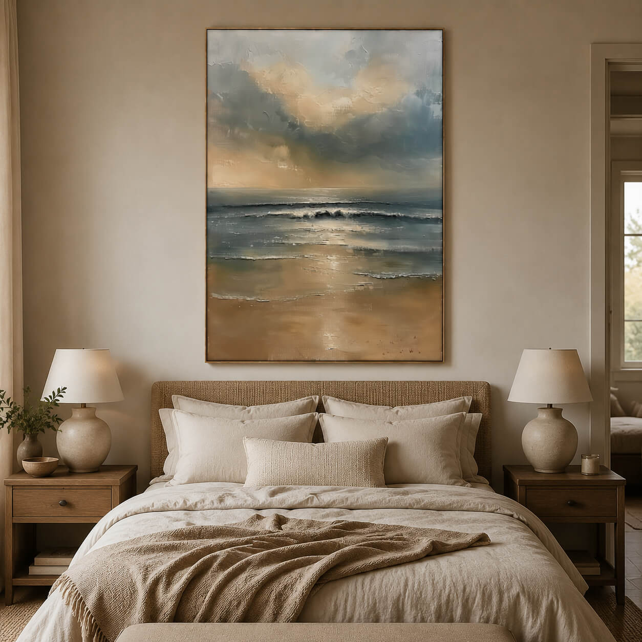 Impressionist Art | Soft Shore Dusk