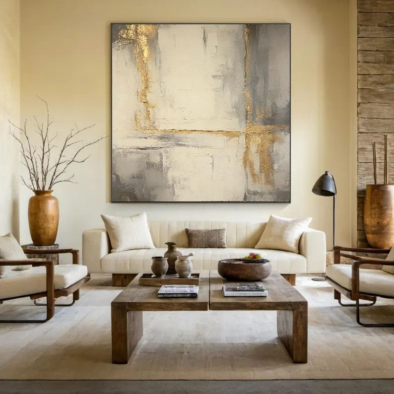 Textured Gilded Minimalism | Neutral Hues