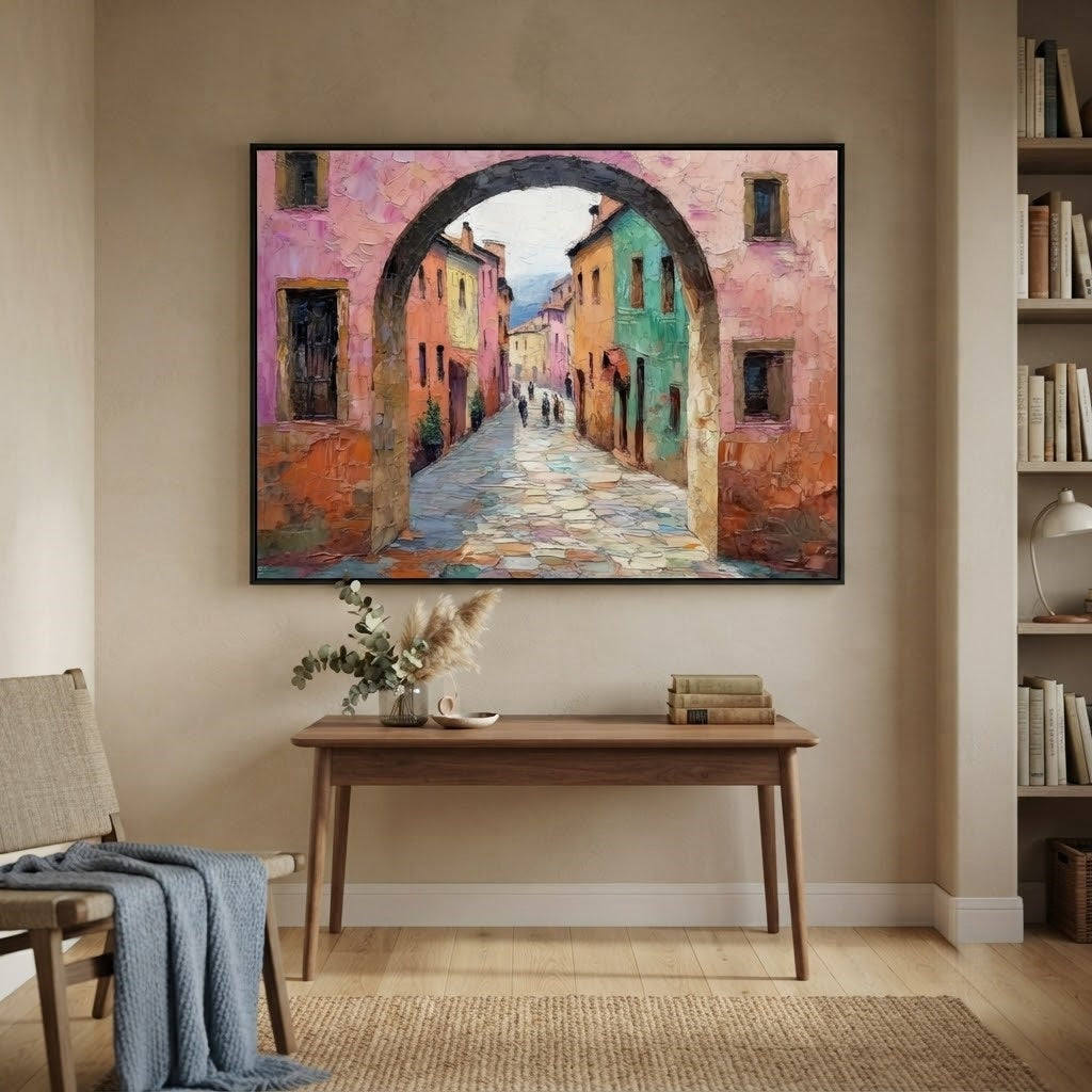 Impressionist Art | Archway Village Lane
