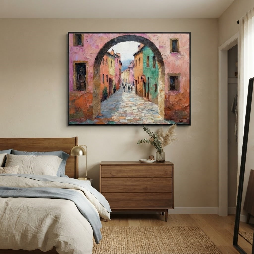 Impressionist Art | Archway Village Lane