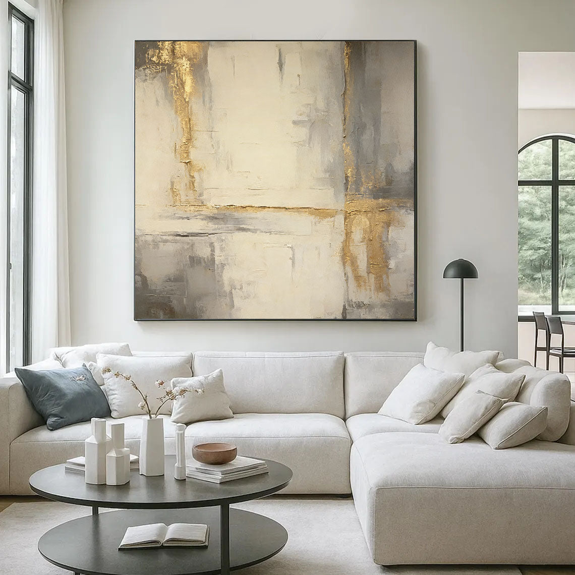 Textured Gilded Minimalism | Neutral Hues