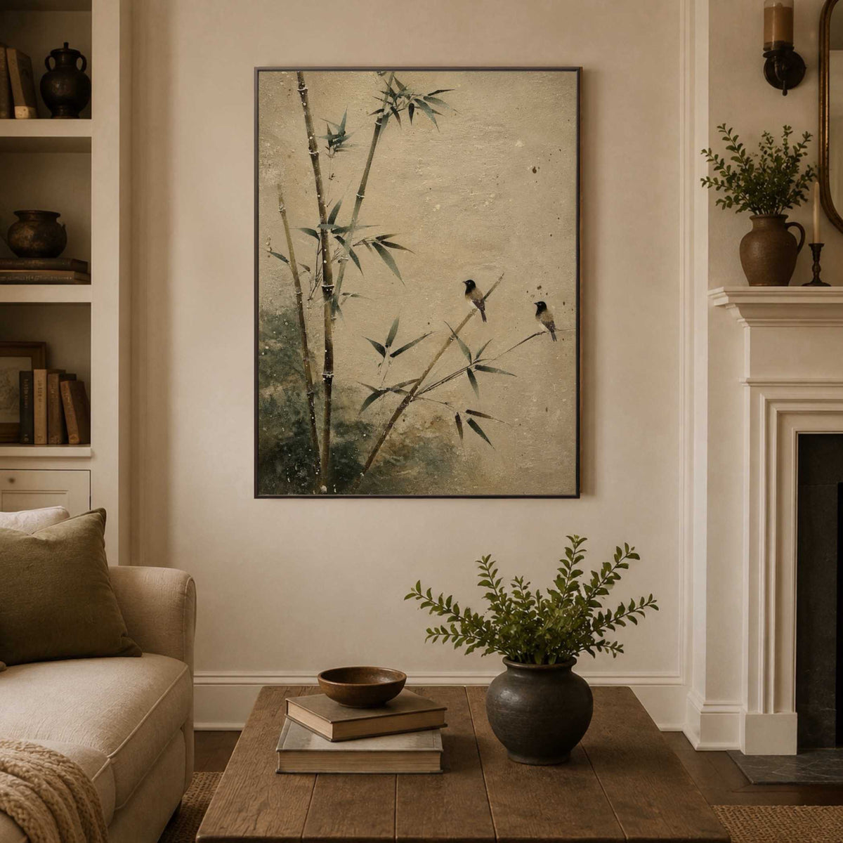 Floral & Botanical Art | Bamboo Morning Chorus - View 2