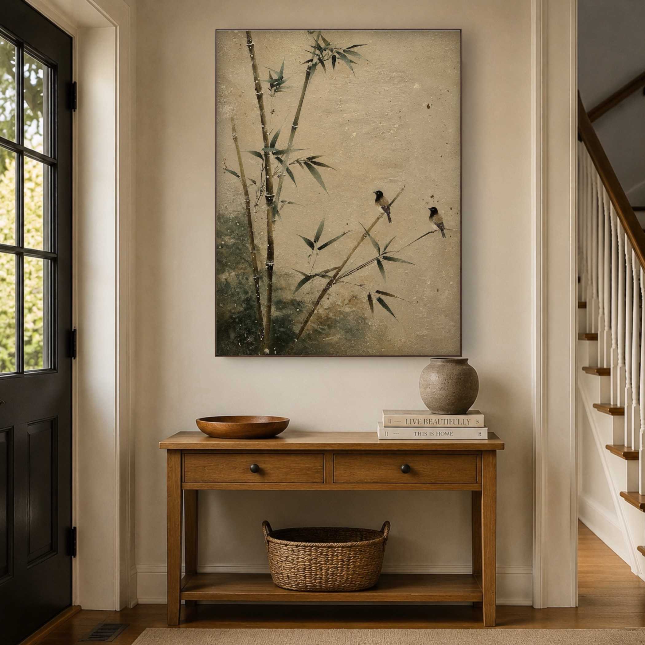 Floral & Botanical Art | Bamboo Morning Chorus - View 4