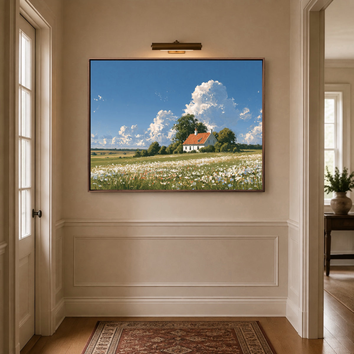 Landscape Art｜Wildflower Farm Reverie