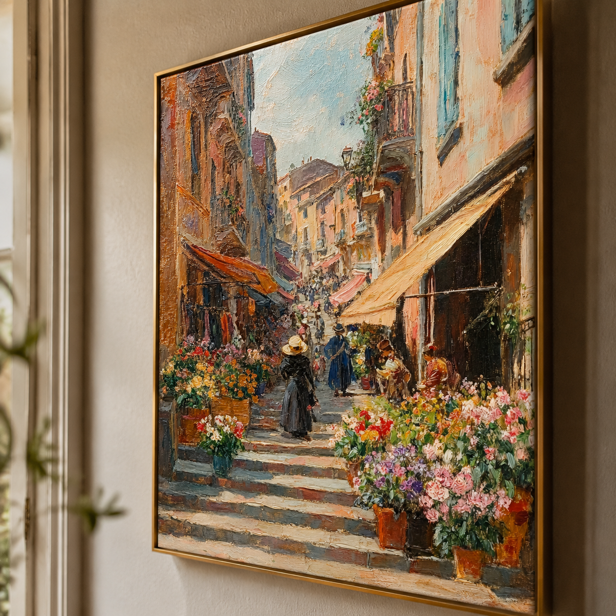 Impressionist Art | Parisian Evening Stroll