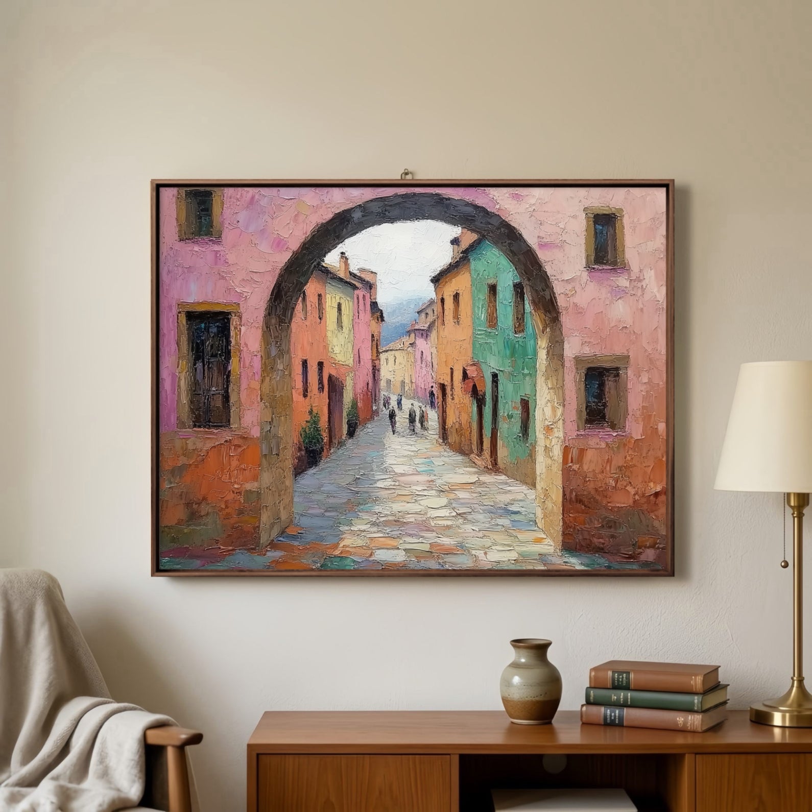 Impressionist Art | Archway Village Lane