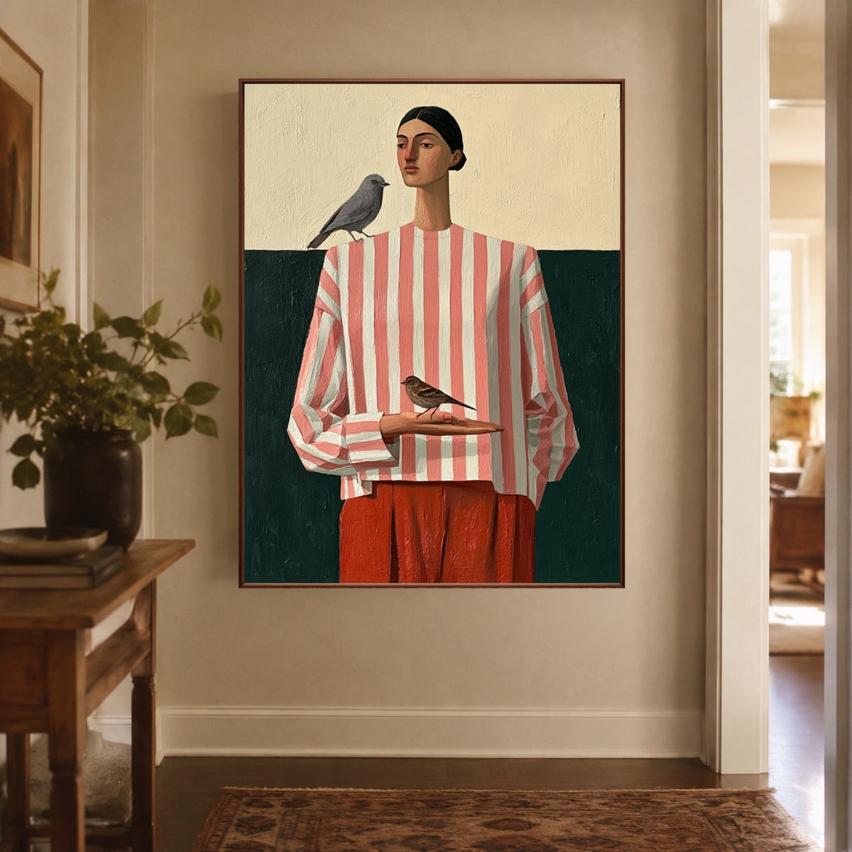 Birdsong Garden Visitor — artwork view 7