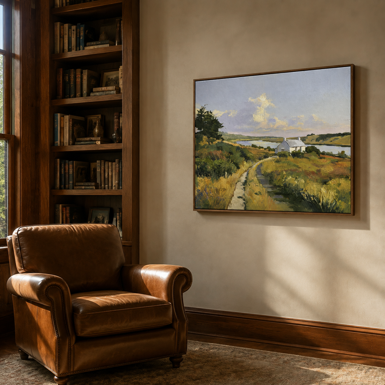 Landscape Art｜Estuary Lane Glow