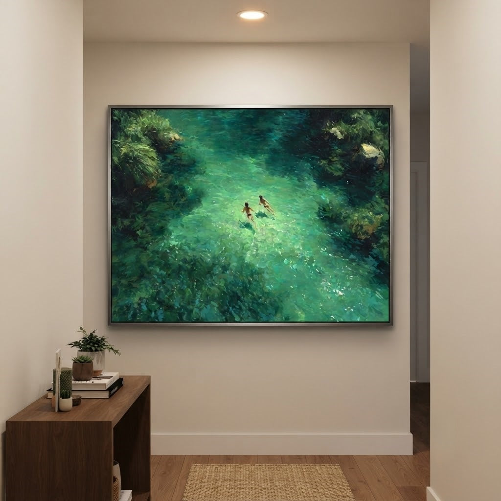 Impressionist Art | Forest Creek Dippers