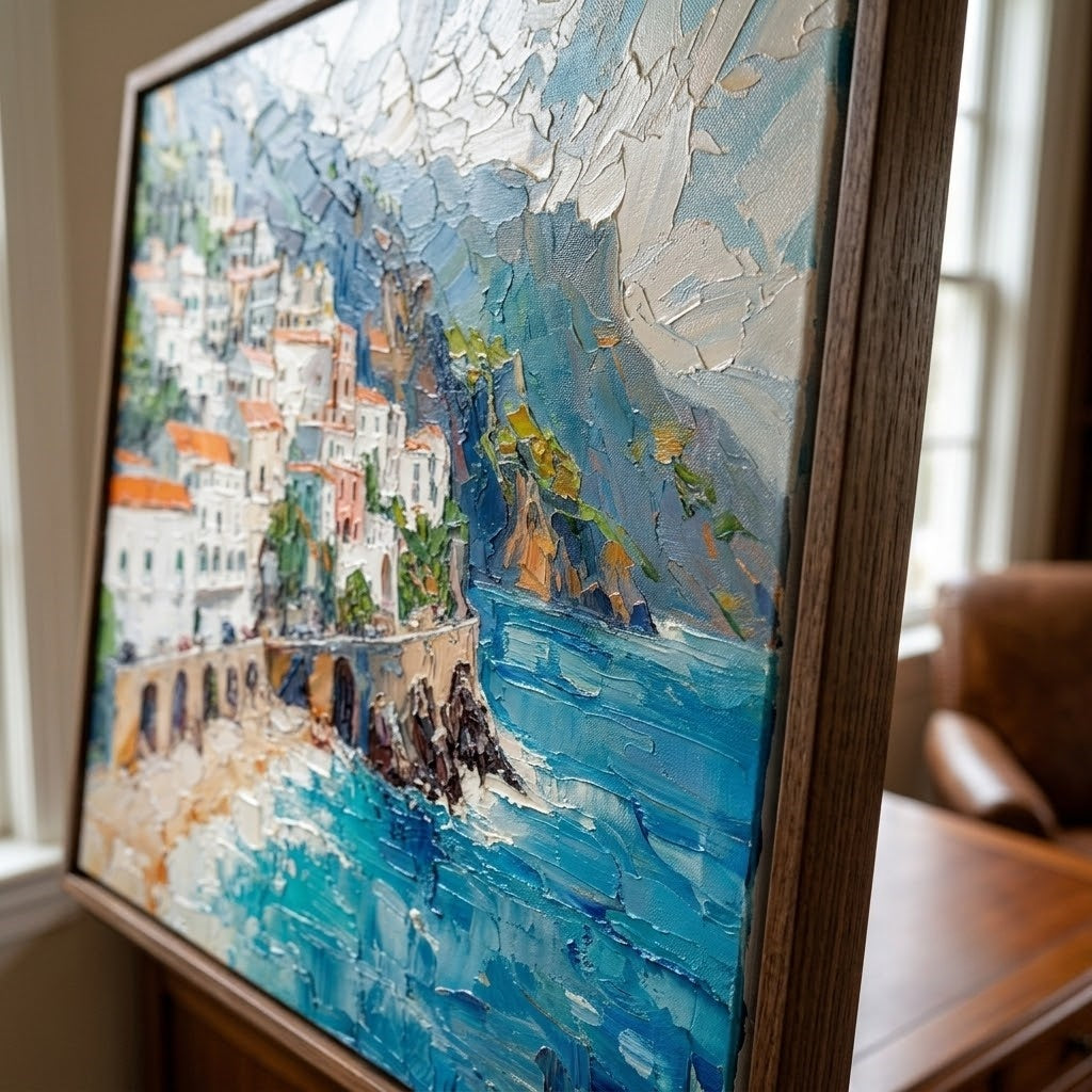 Neutrale geometrische Kunst | Strukturierte Eleganz