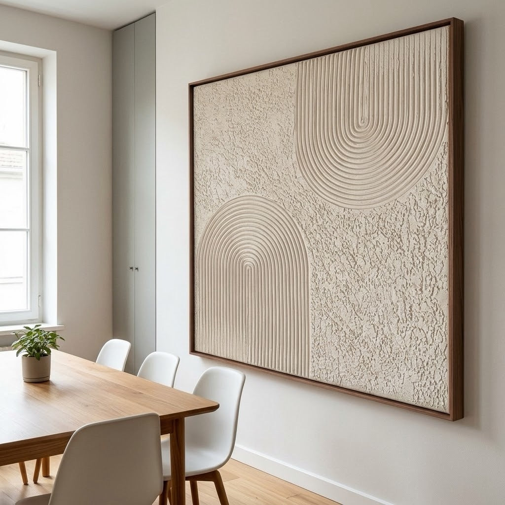 Curves In Balance — square geometric & linear art, view 6