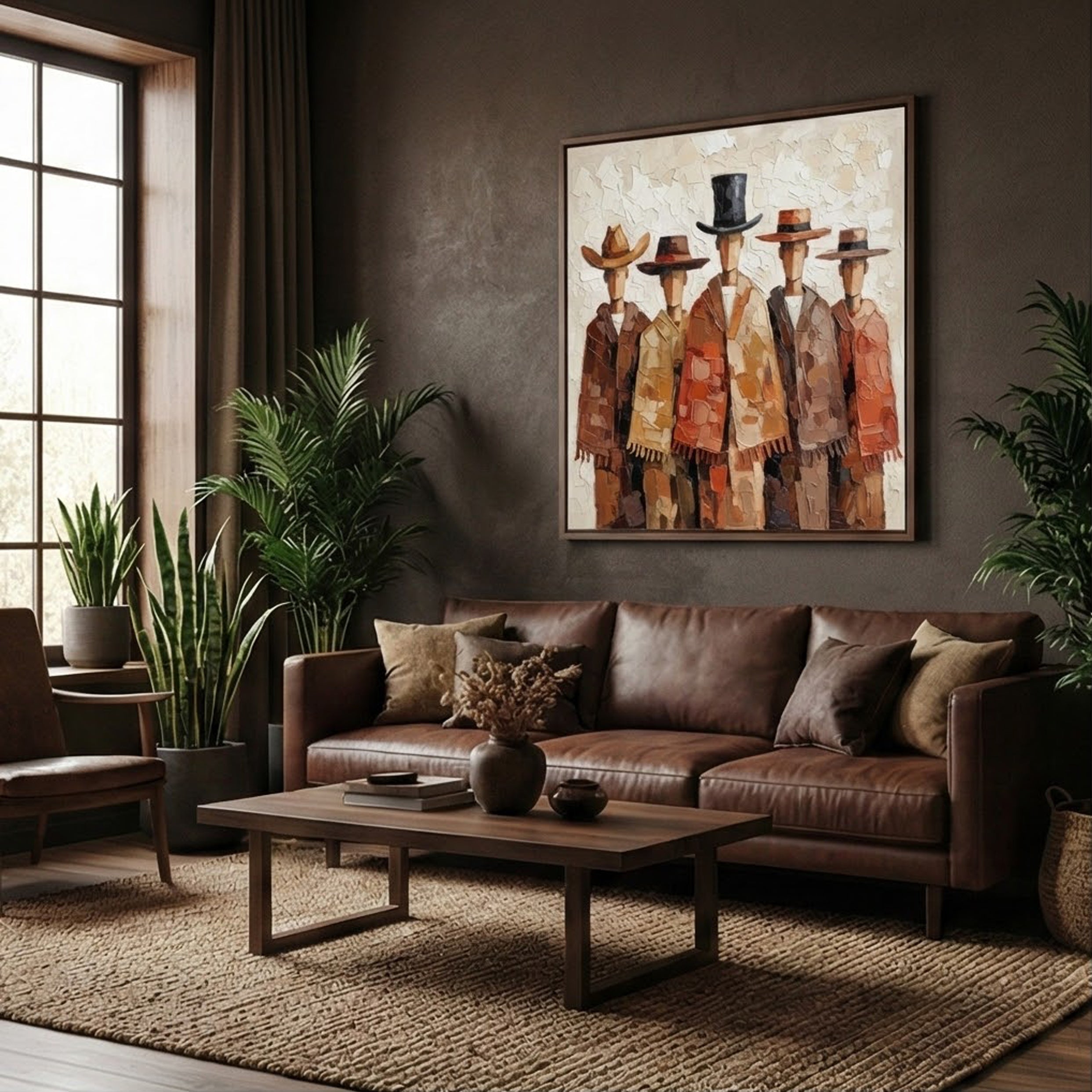 Textured Rustic Quintet | Hat Ensemble