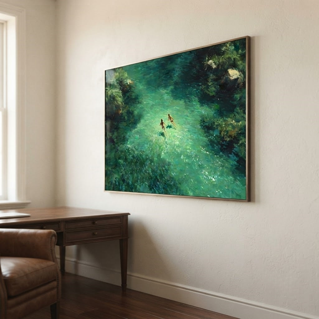 Impressionist Art | Forest Creek Dippers