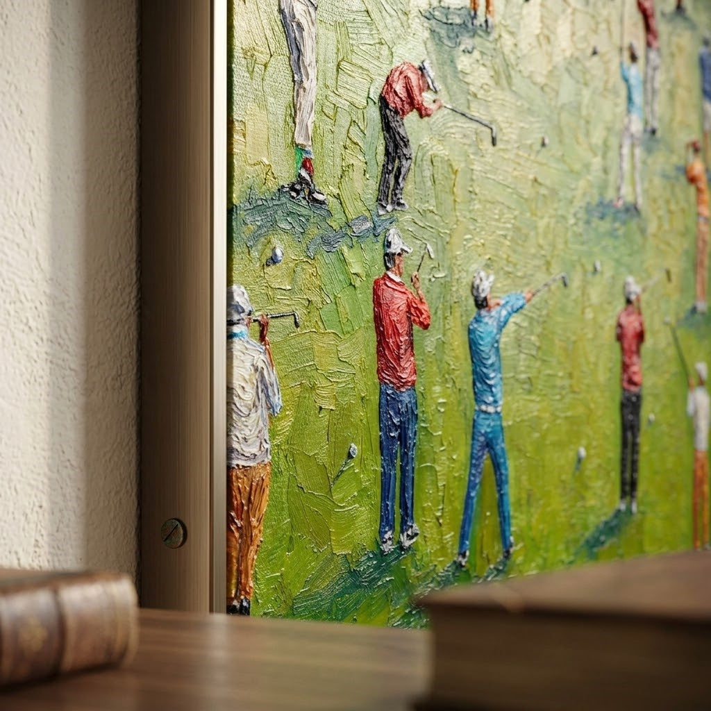 Impressionist Art | Dense Fairway Swings