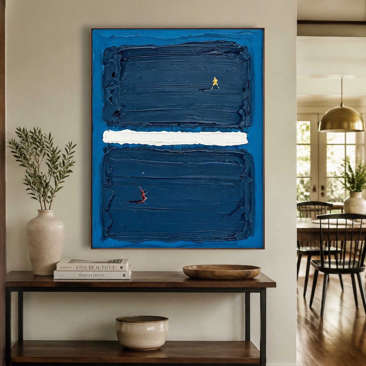 Deep Water Divide oil painting view 5