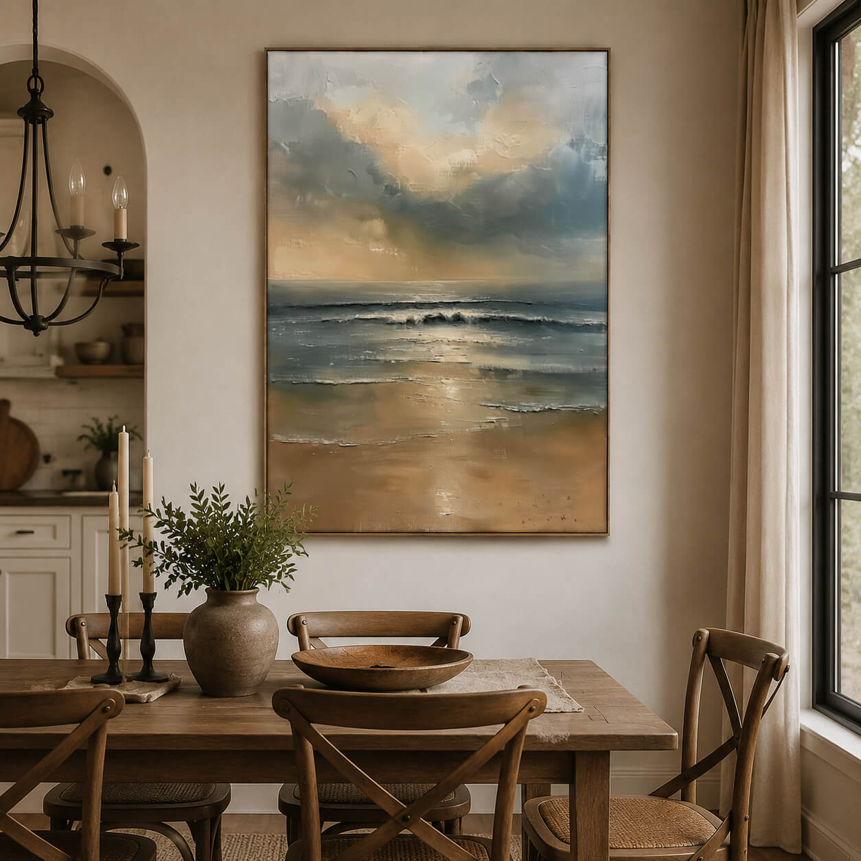 Impressionist Art | Soft Shore Dusk