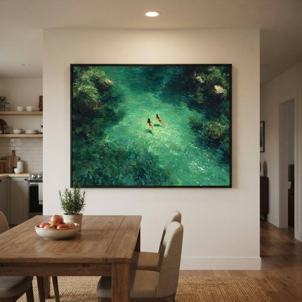 Impressionist Art | Forest Creek Dippers