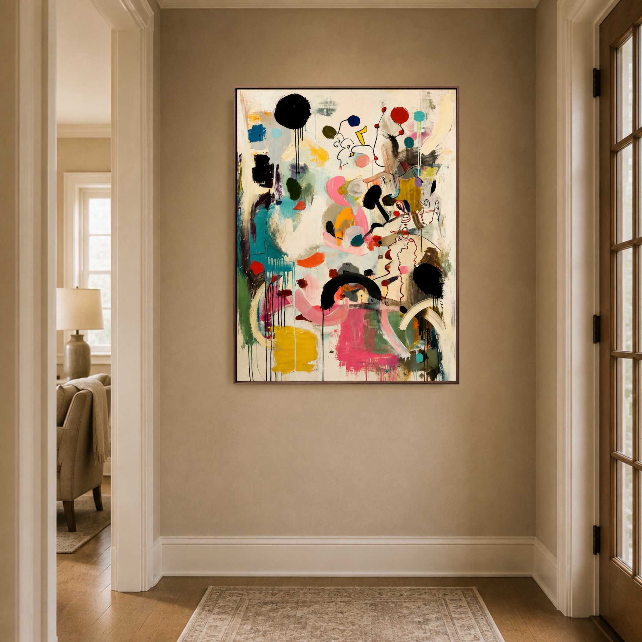 Abstract Pop Art | Electric Gesture Carnival - View 2