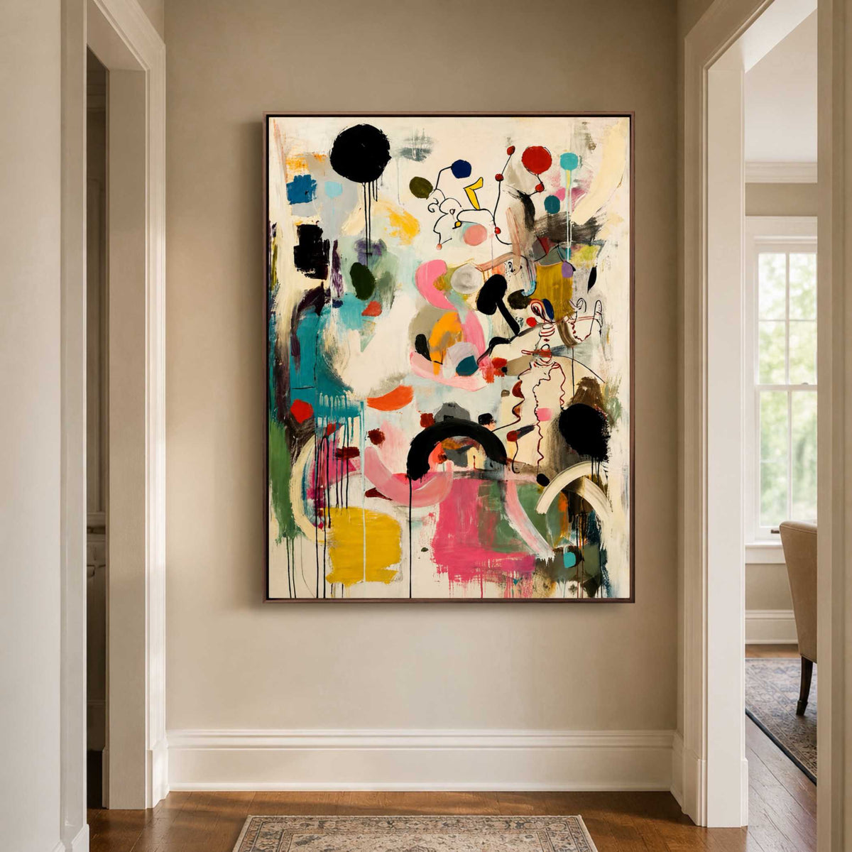 Abstract Pop Art | Electric Gesture Carnival - View 4