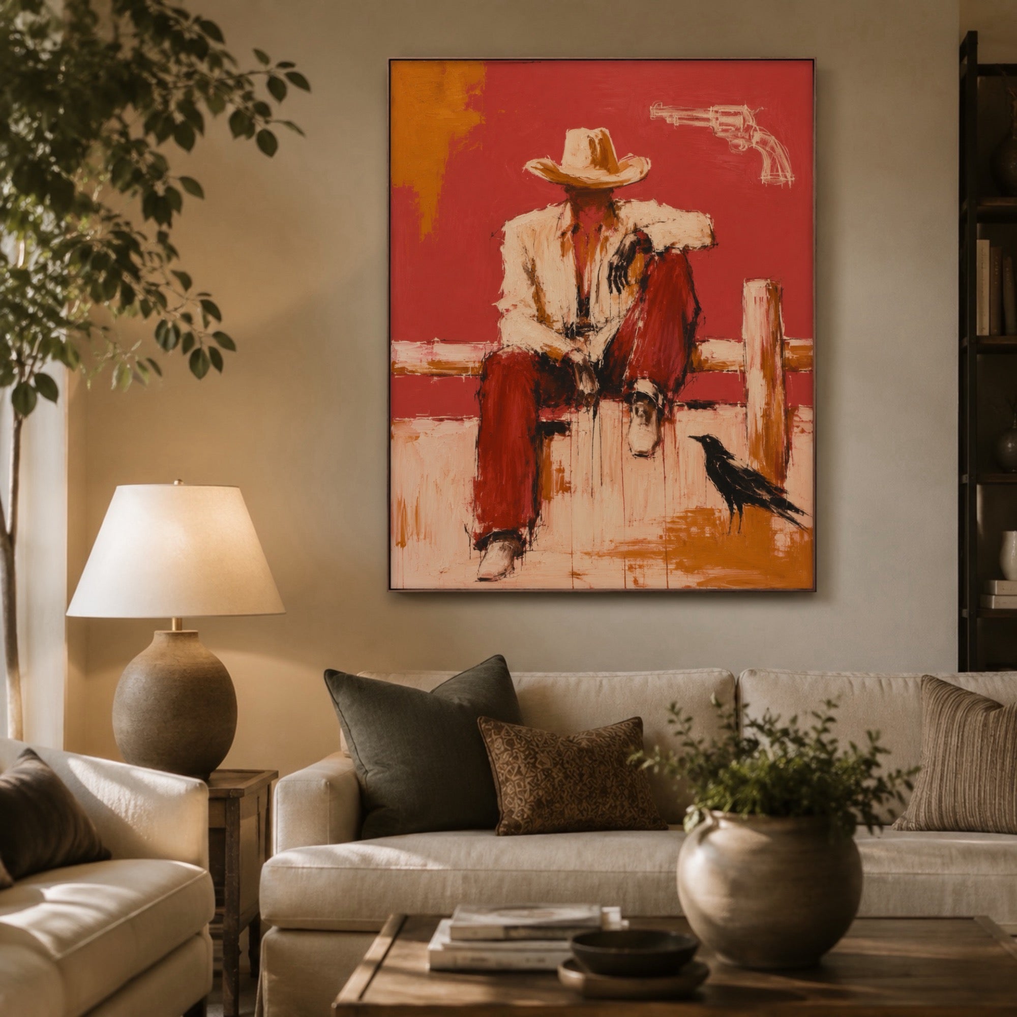 POP ART | Cowboy And Crow