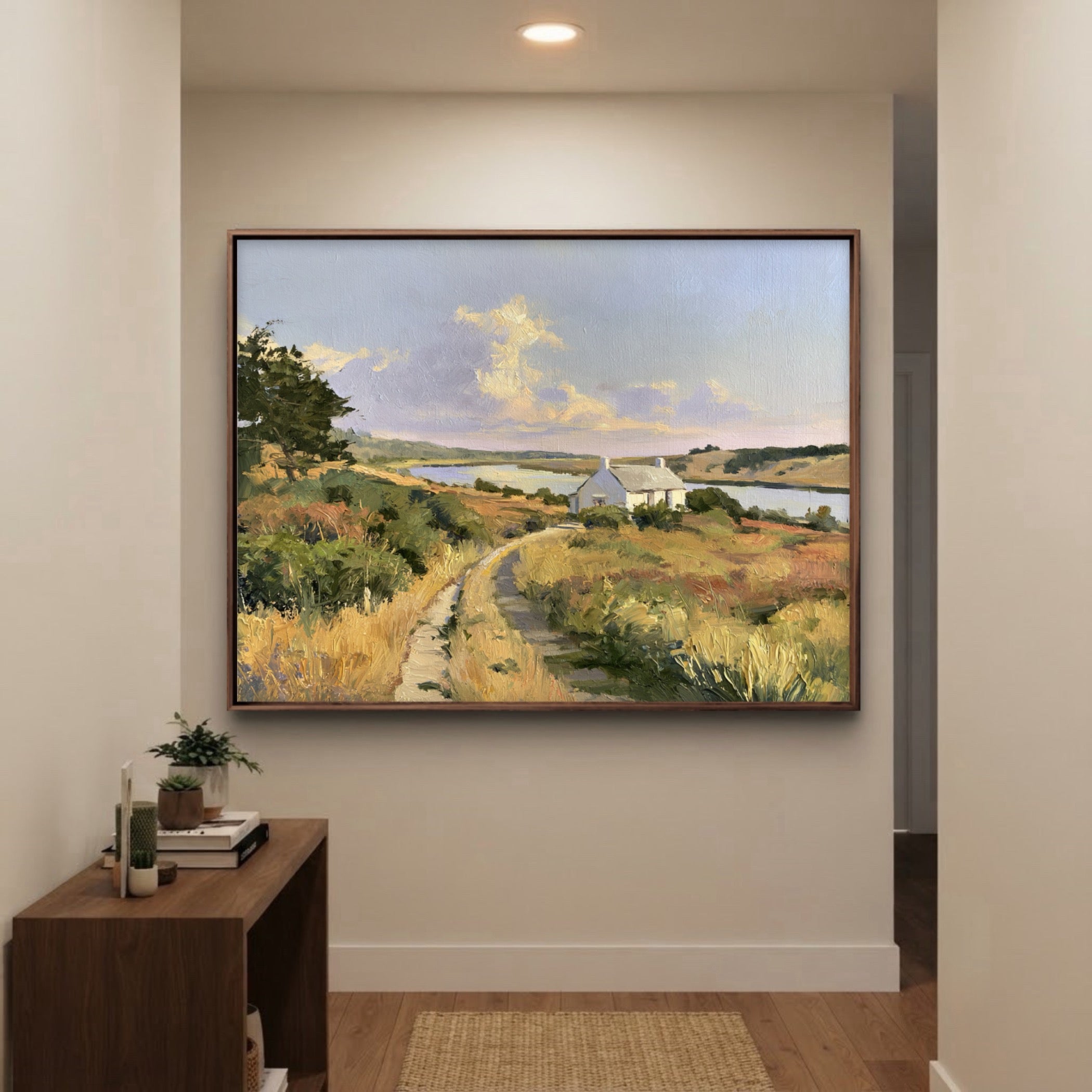 Landscape Art｜Estuary Lane Glow