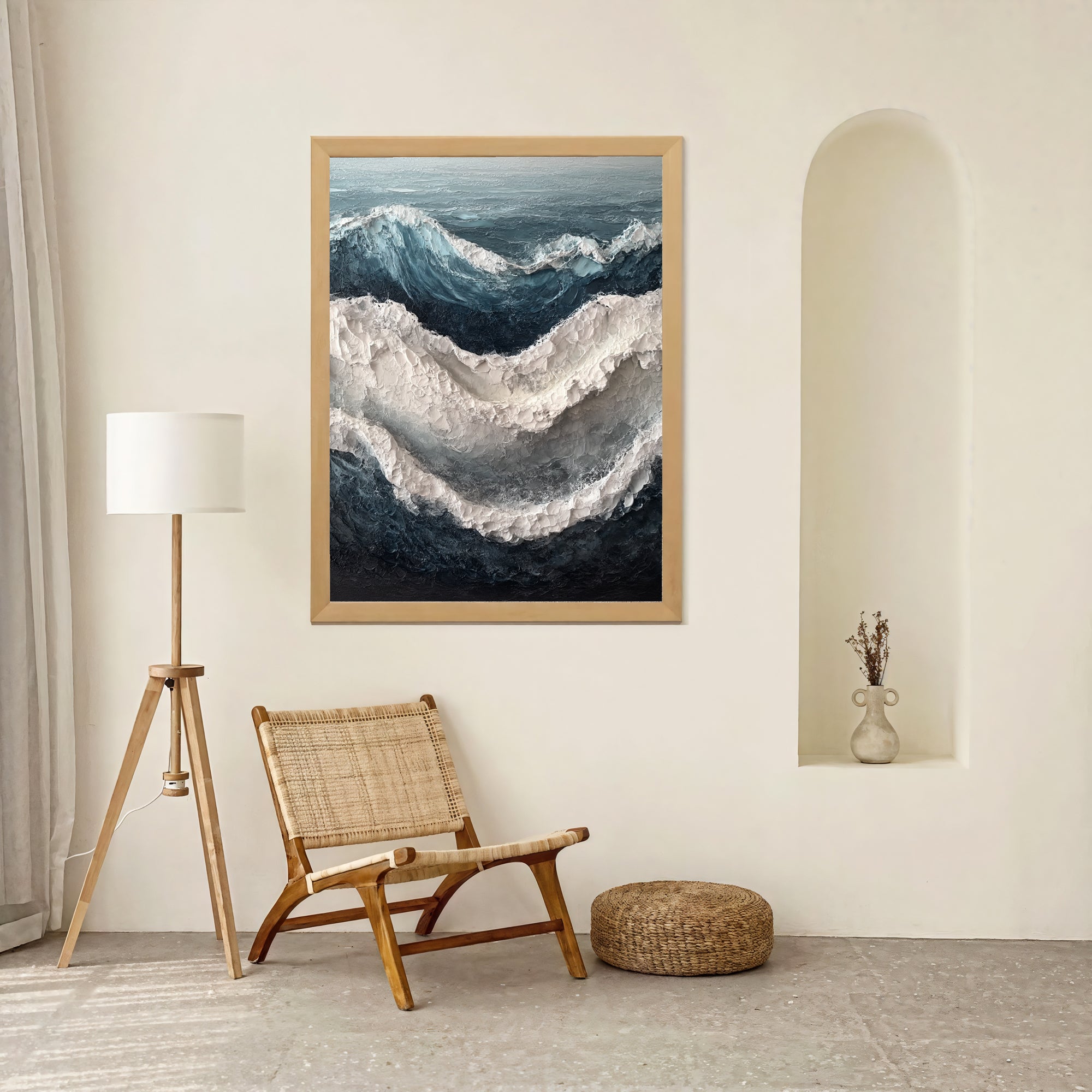 Textured Ocean Swells | White Crests