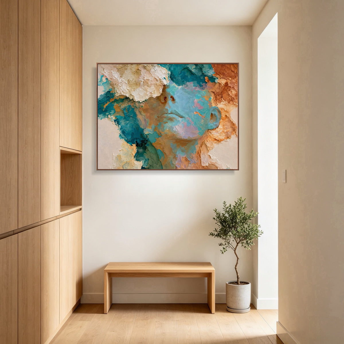 Face Toward Daybreak — horizontal portrait art, view 2