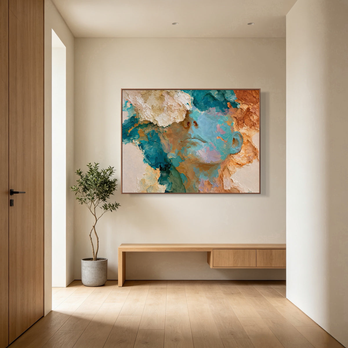 Face Toward Daybreak — horizontal portrait art, view 5