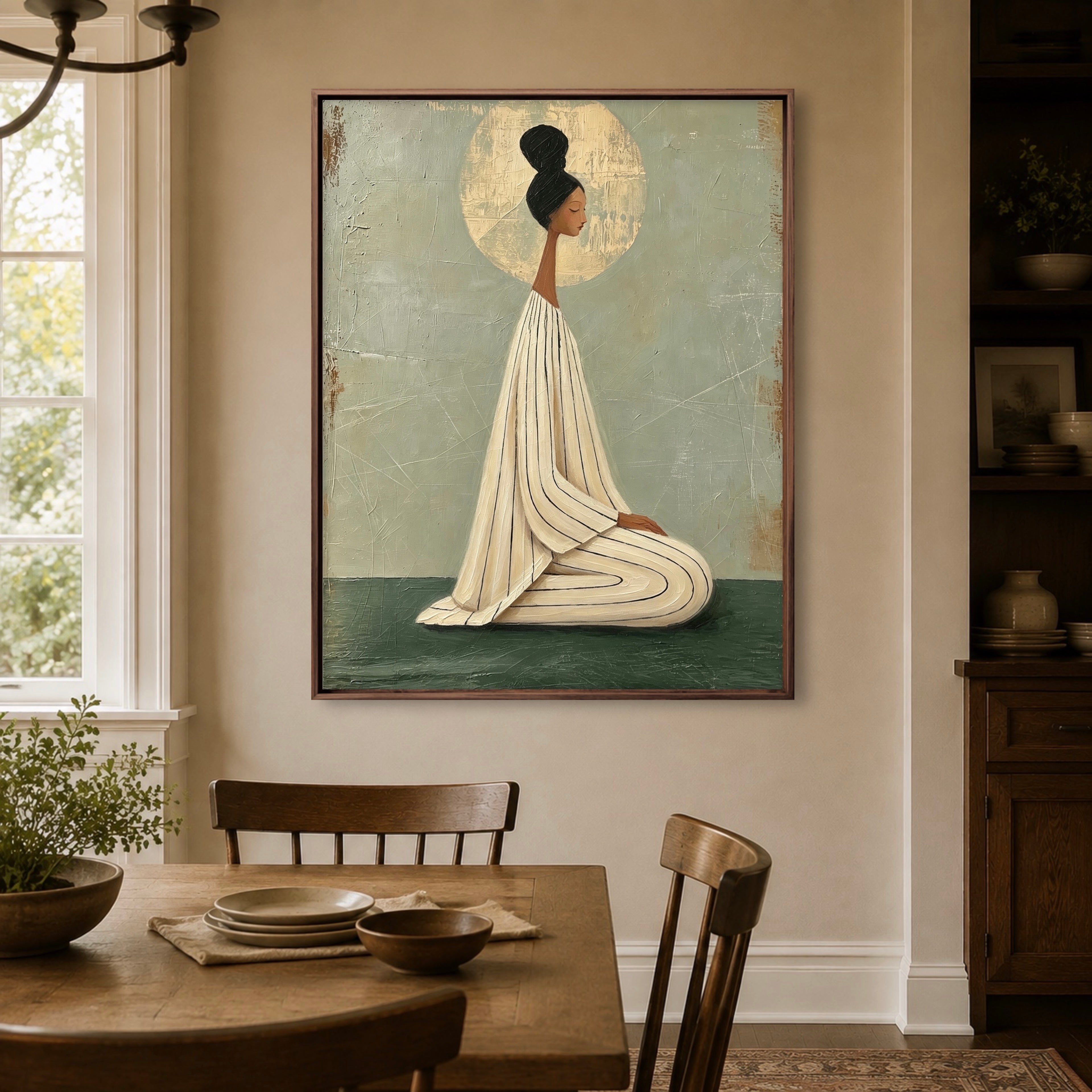 Golden Halo Stillness — artwork view 7