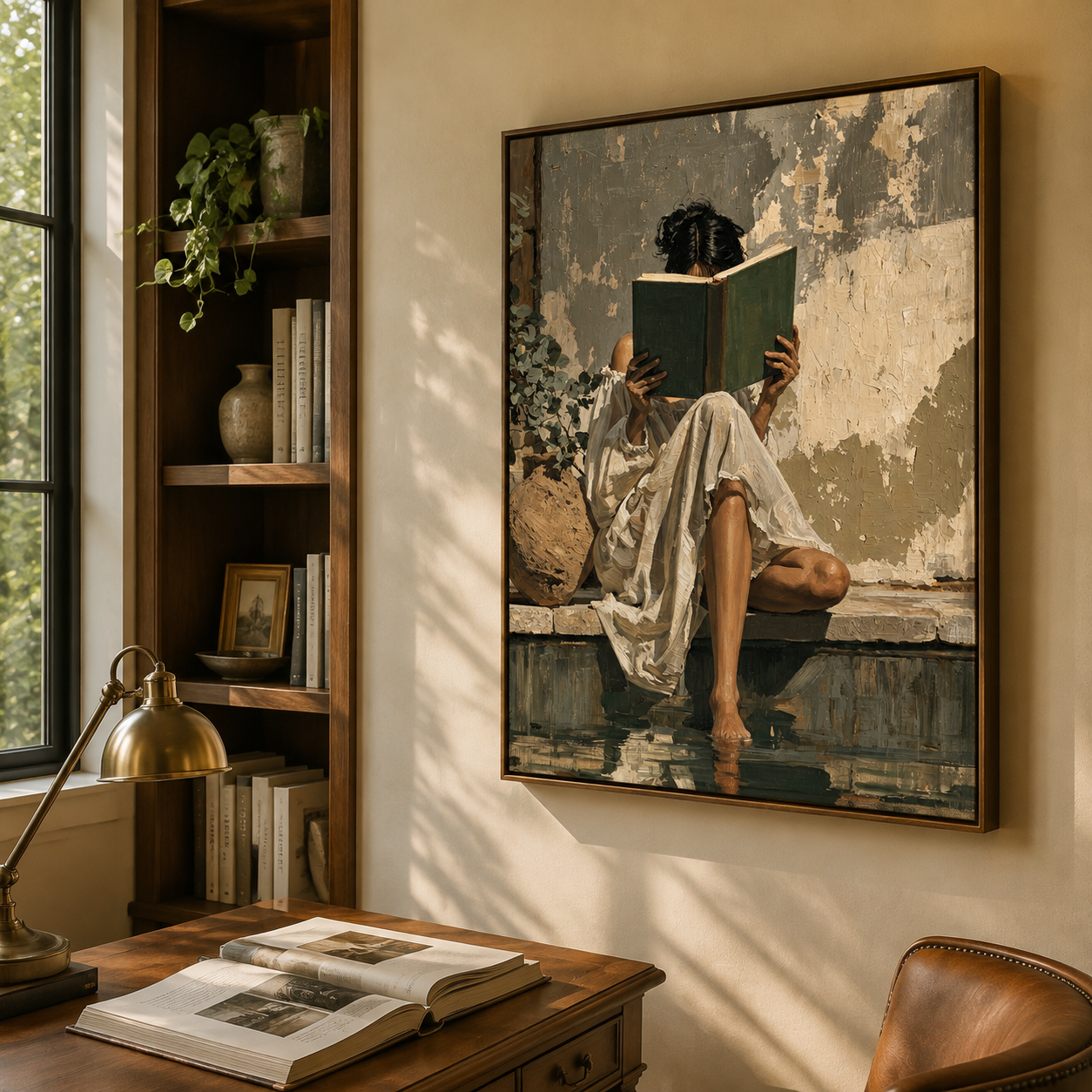 Hidden Book Afternoon — artwork view 3