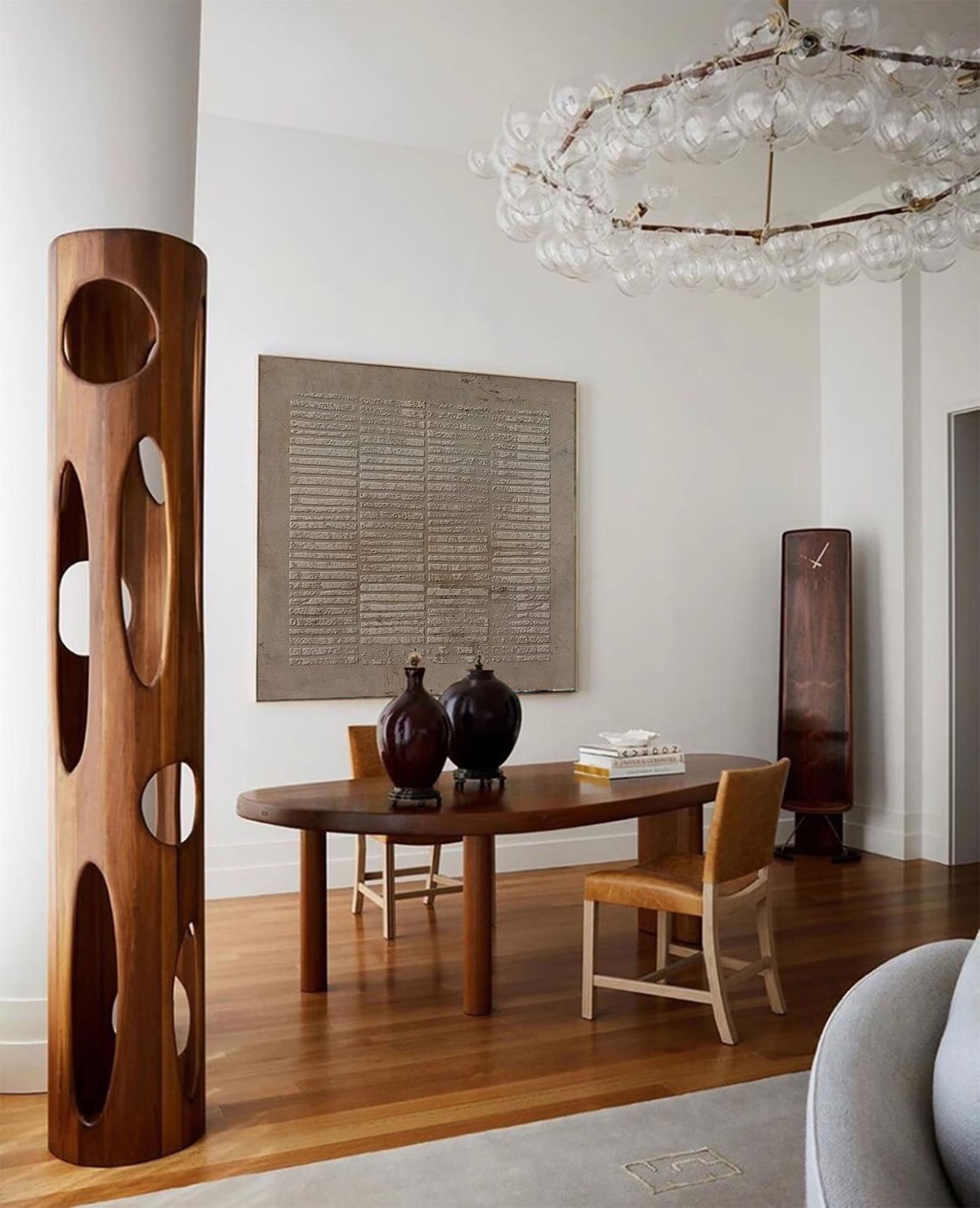 Textured Grid Line Art | Subtle Refinement