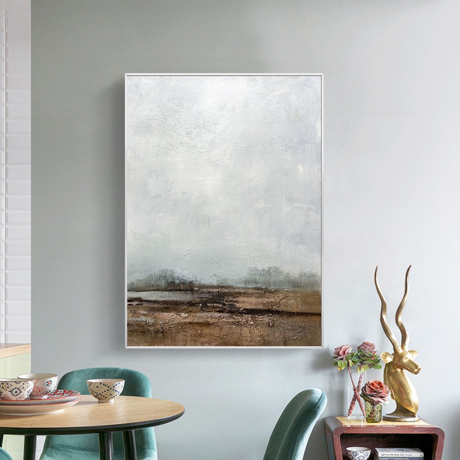 Textured Landscape Opulence | Earthy Hues