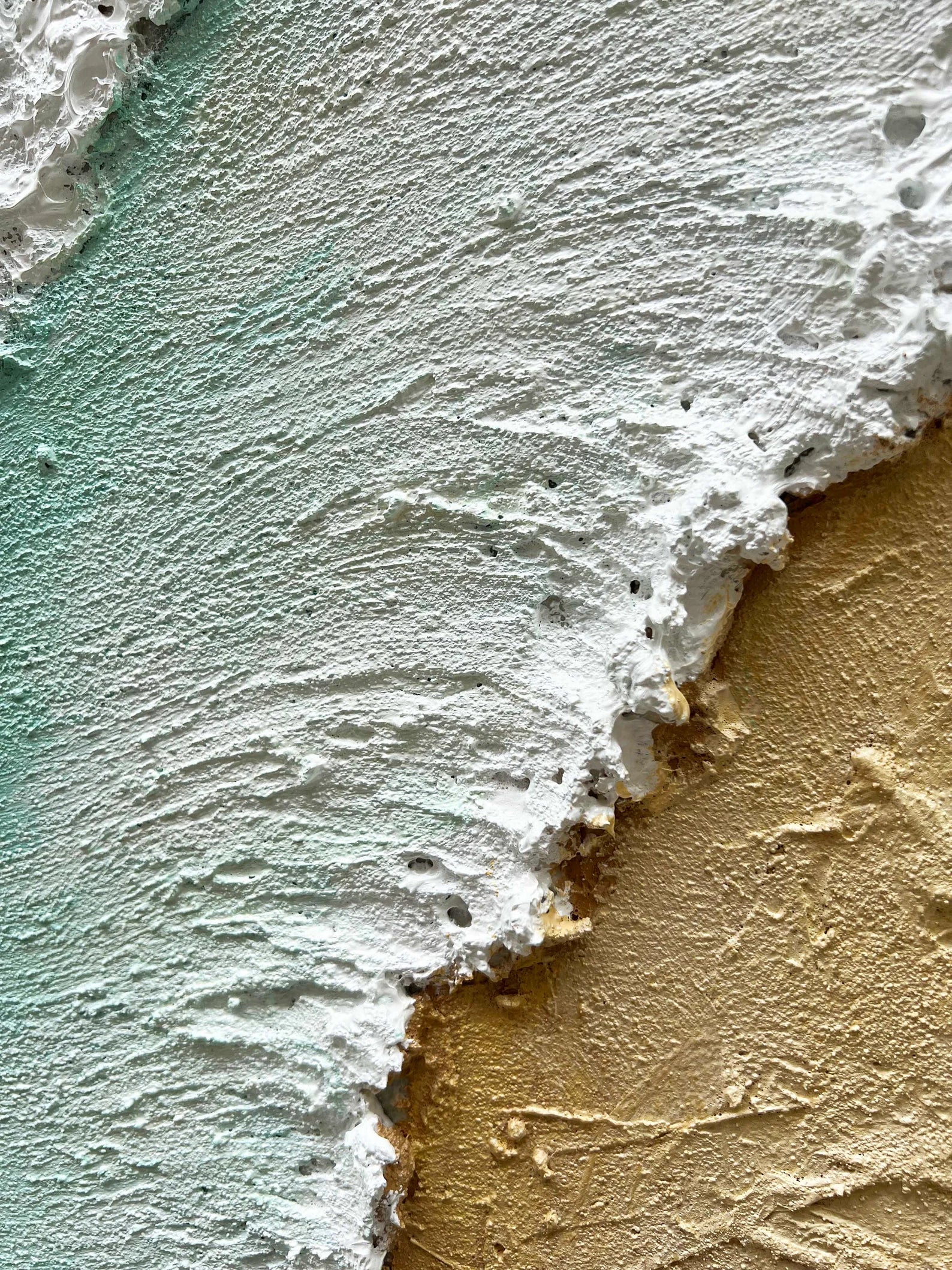 Textured Coastal Splendor | Aqua Shore