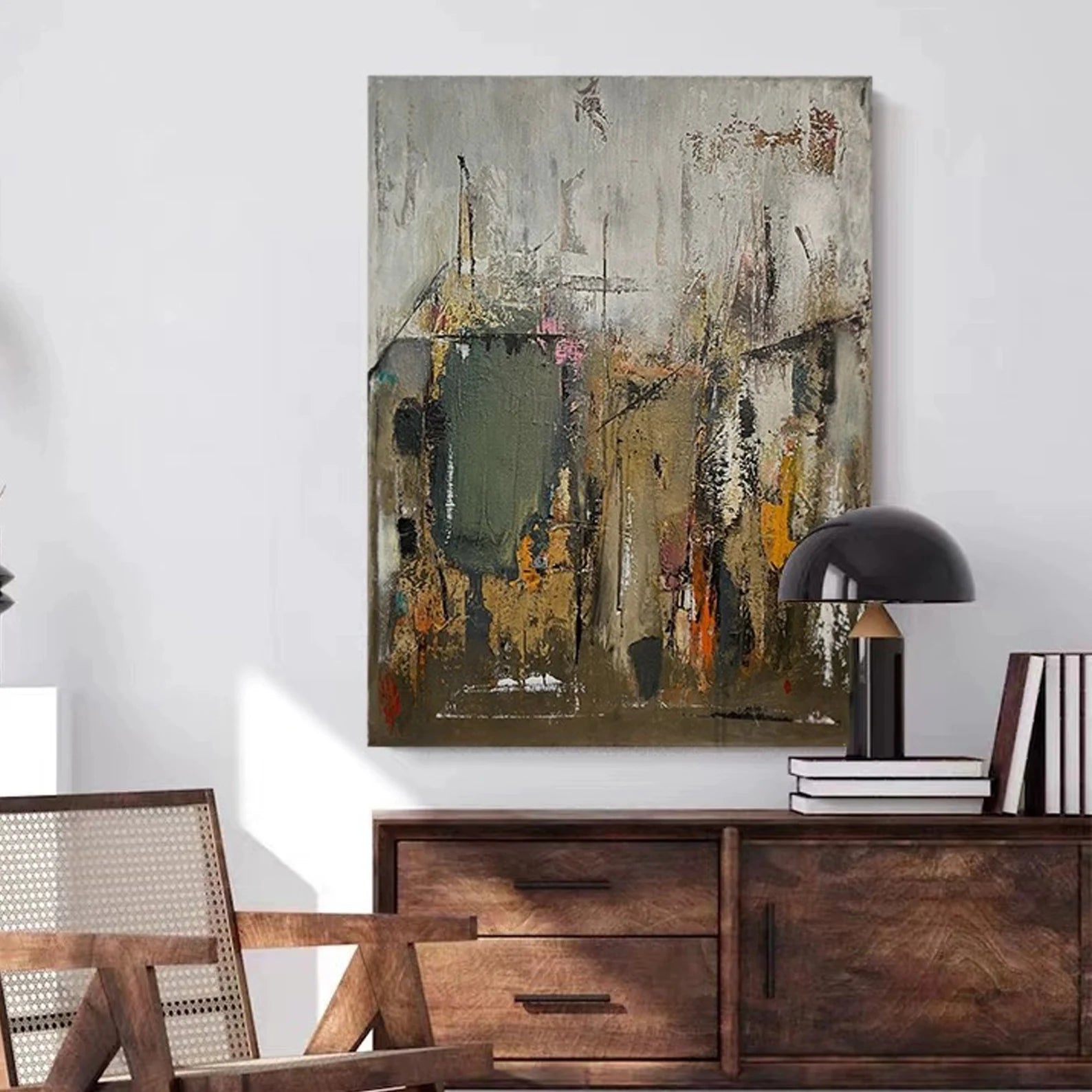 Abstract Urban Texture | Gray Gold