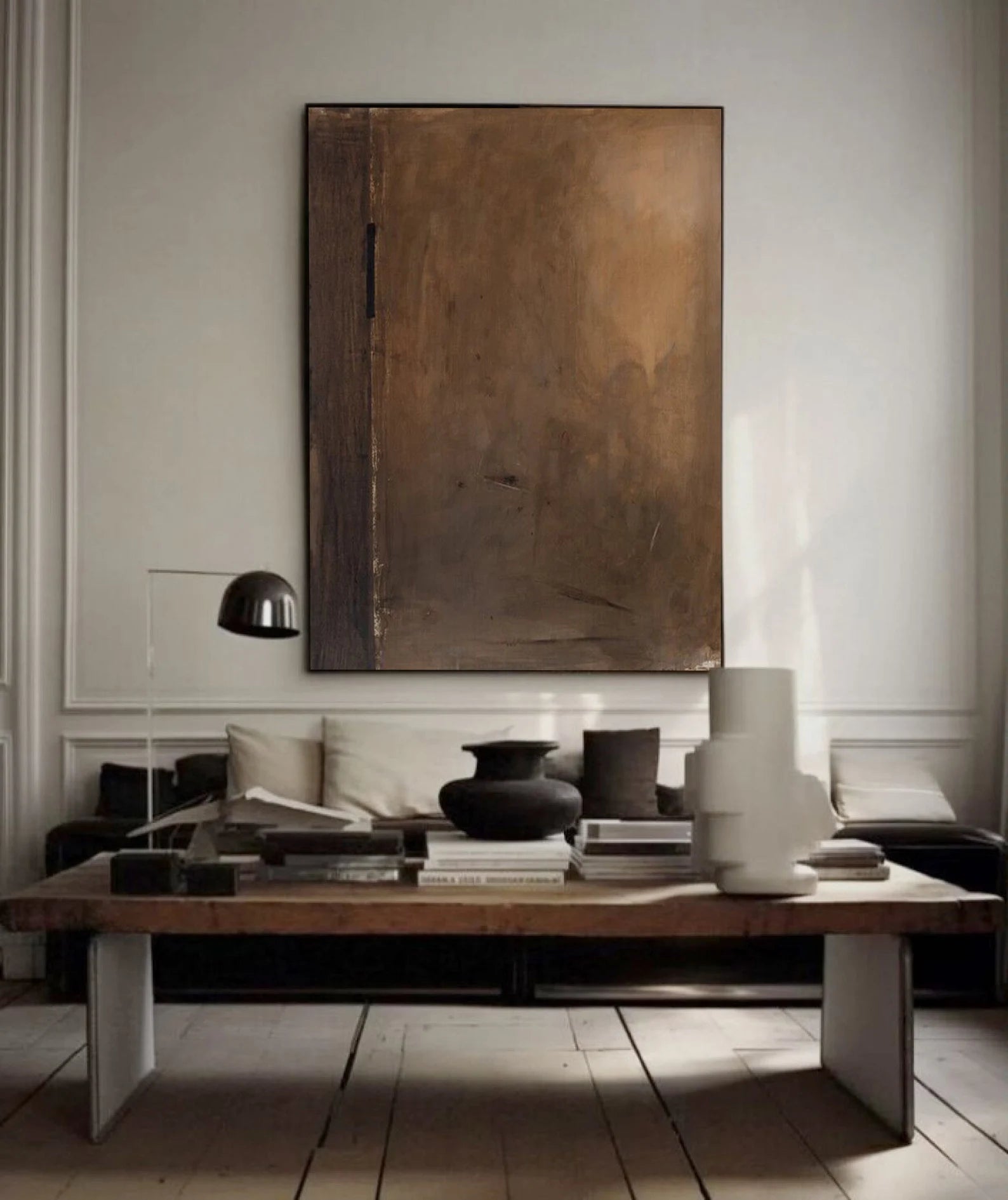 Minimalist Earth-Tone Art | Subtle Refinement