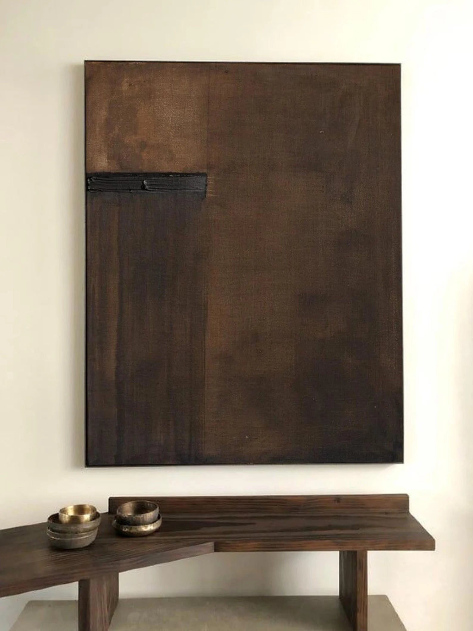 Minimalist Earth-Hued Art | Subtle Grace