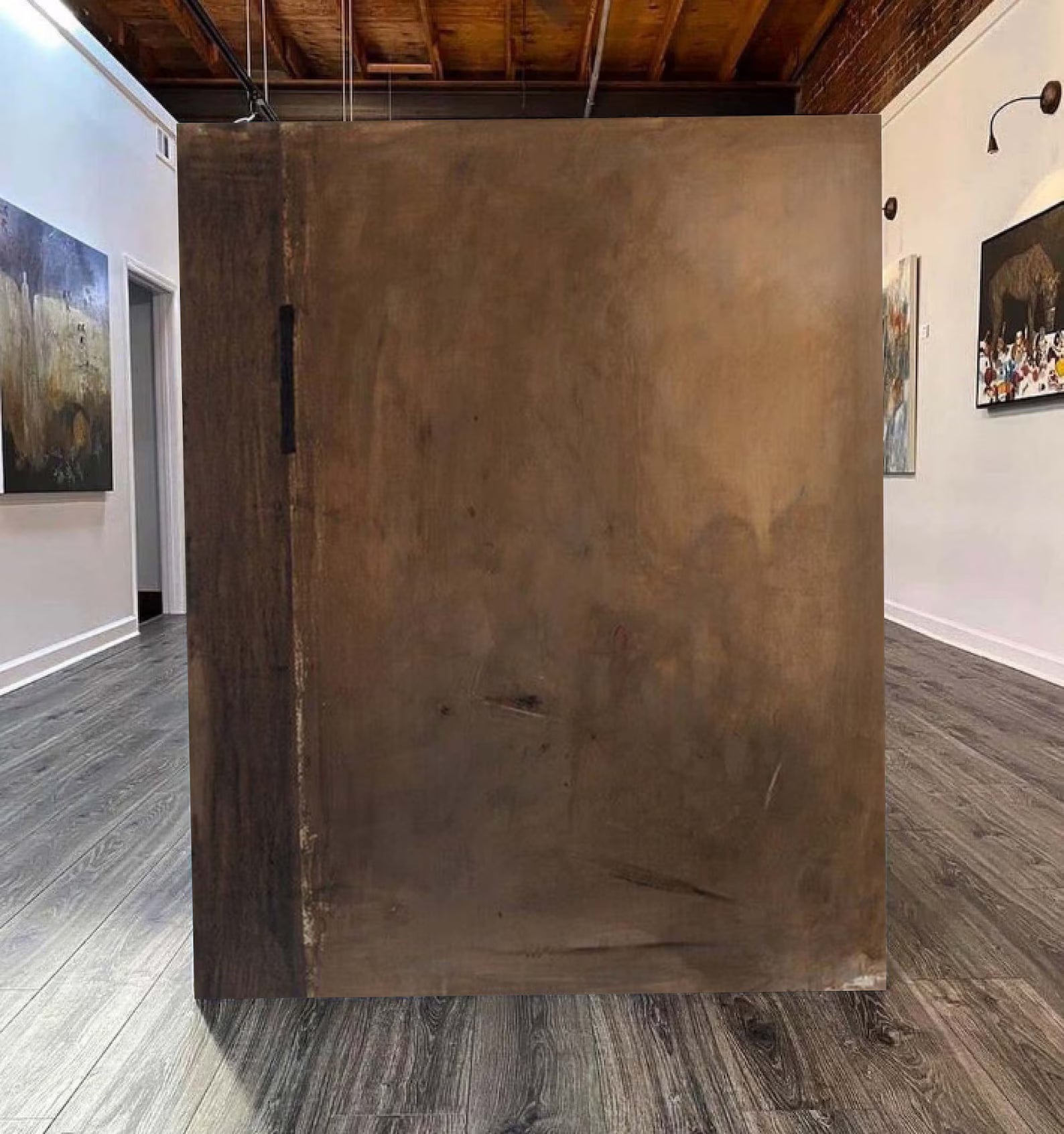 Textured Wood Tone Abstract | Rustic Luxe