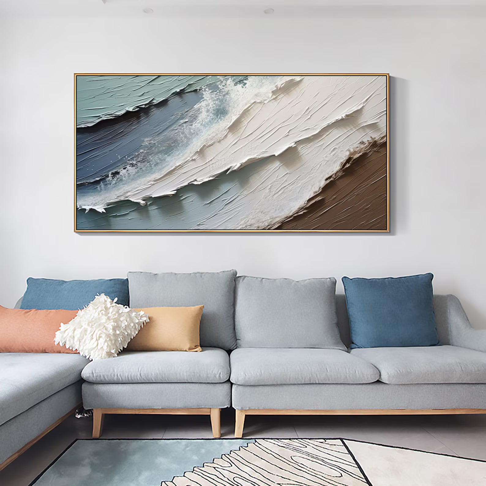 Textured Surf Opulence | Neutral Crest