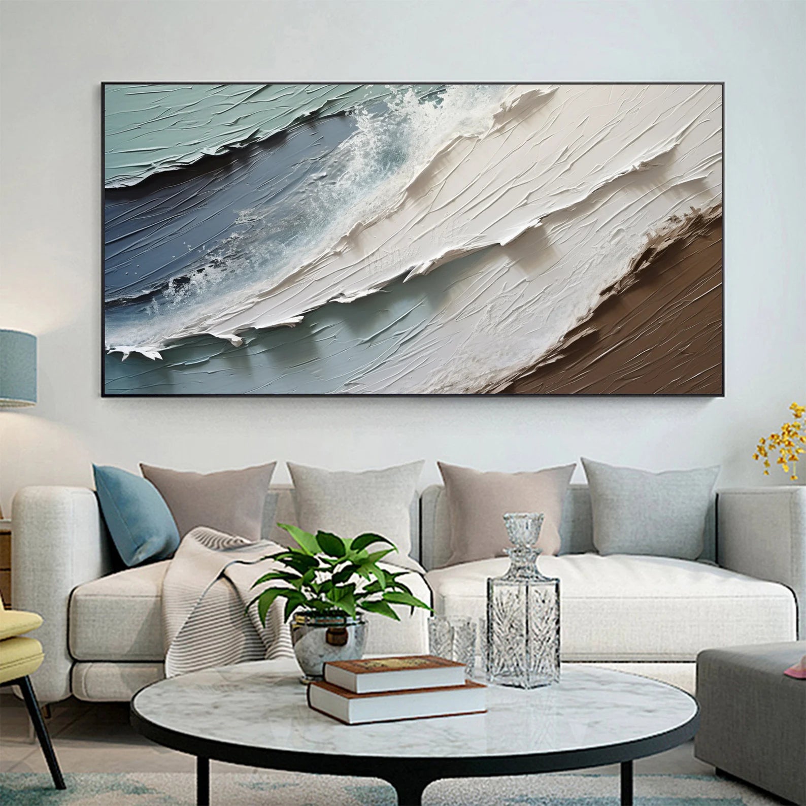 Textured Surf Opulence | Neutral Crest